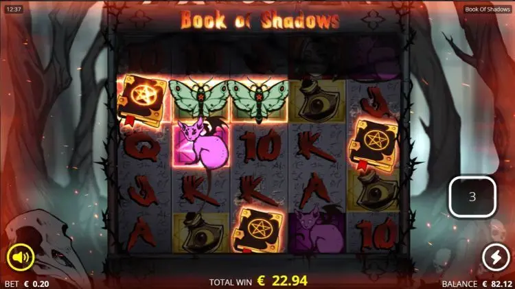 Book of Shadows - ilmaisversio demotilassa